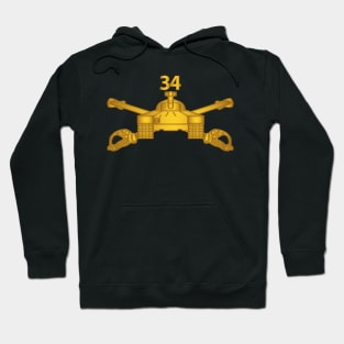 34th Armor Regiment - Armor Branch wo Txt Hoodie